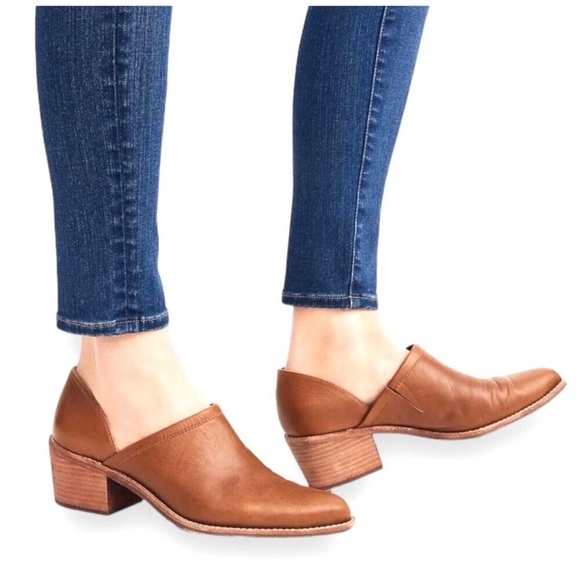 MADEWELL Brady Lowcut Bootie Brown Size 6.5 - Picture 2 of 13
